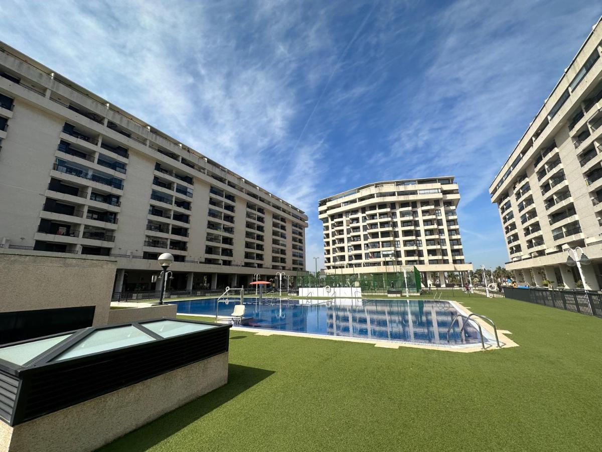 Апартаменты Sunny Patacona Seaview Валенсия Экстерьер фото